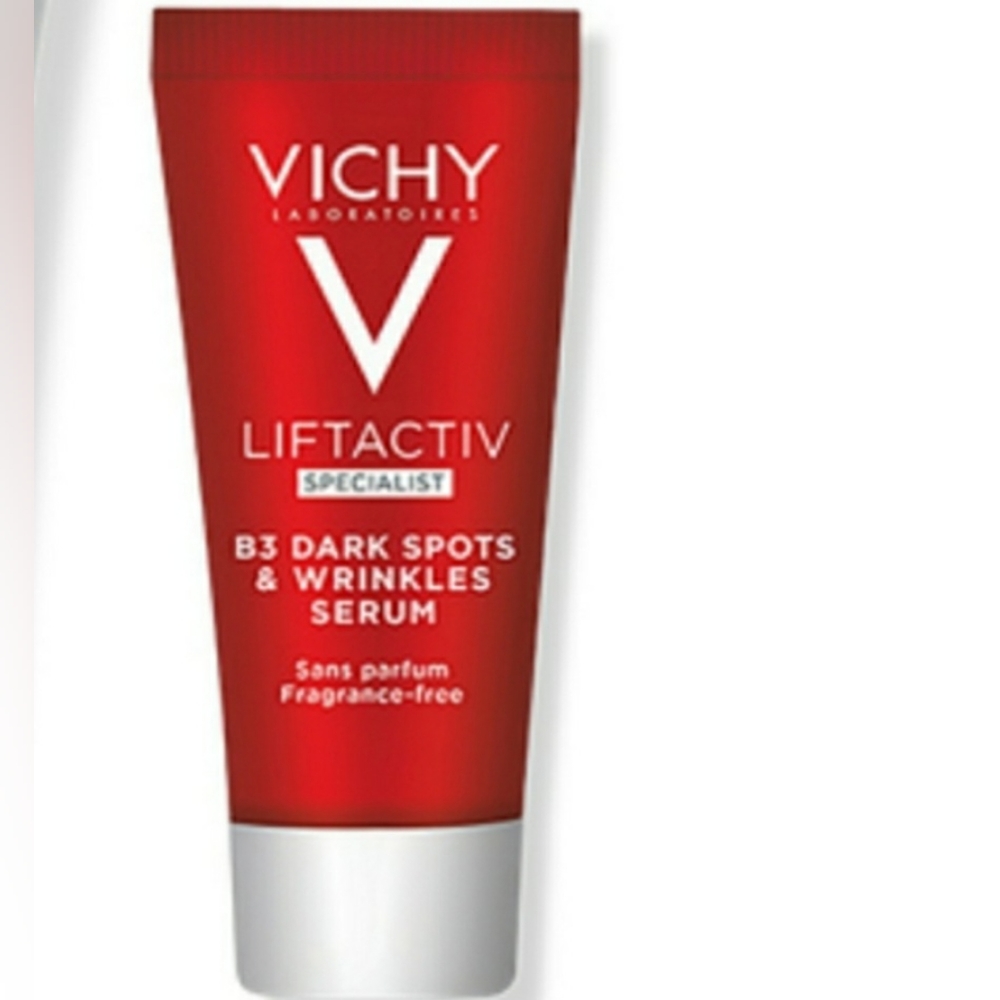 VICHY LIFTACTIV VITAMIN B3 FACE SERUM FOR DARK SPOTS & WRINKLES.